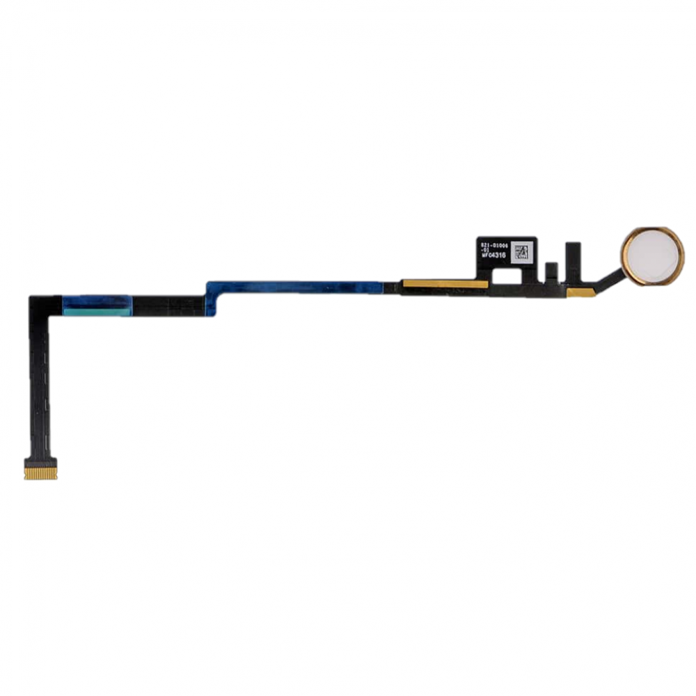 Home Button Flex with Fingerprint Sensor For Apple iPad 5th Gen 2017 White